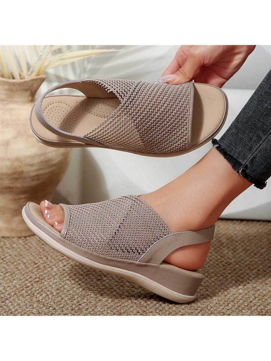 Step into sunshine with these lightweight open toe summer sandals designed just for women who love comfort and style. Their non-slip rubber sole keeps you steady on your feet, whether you’re strolling the boardwalk or dancing at a backyard party. Perfect for warm days, these sandals let your feet breathe while adding a splash of fun to your outfit. Ready, set, summer!