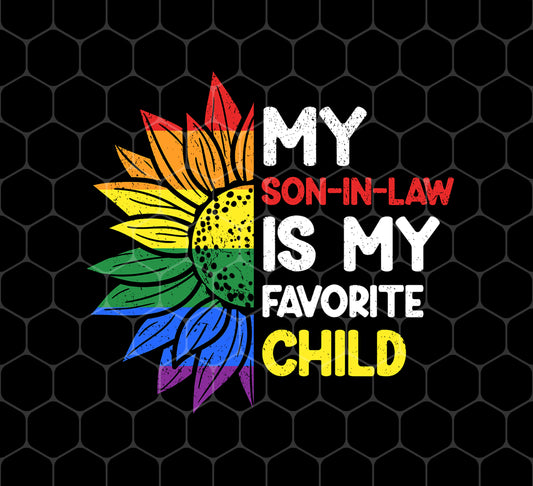 Love My Son, Gift For Son, Love Son-In-Law, LGBT Gift, Png Printable, Digital File