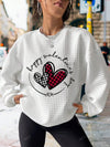 Snuggle up in our Love Unplugged sweatshirt this Valentine's Day! Made from cozy fabric, this sweatshirt features a unique design that will surely make you stand out. Show your love in a quirky and playful way with this must-have piece. Order yours now!