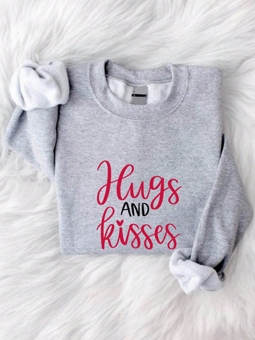 Stay cozy and stylish this Valentine's Day with our Love in Comfort sweatshirt. Featuring a unique slogan print, it's perfect for expressing your love in a playful and quirky way. Made from comfortable material, this sweatshirt will keep you warm and in style. (Feel the love and comfort with our Valentine's theme sweatshirt!)