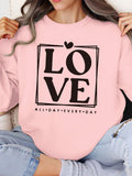 Spread the love with our new Love in the Air sweatshirt! Perfect for a cozy Valentine's Day at home with your special someone. Stay warm and stylish with this quirky, playful design. Don't miss out on this one-of-a-kind piece, order now!