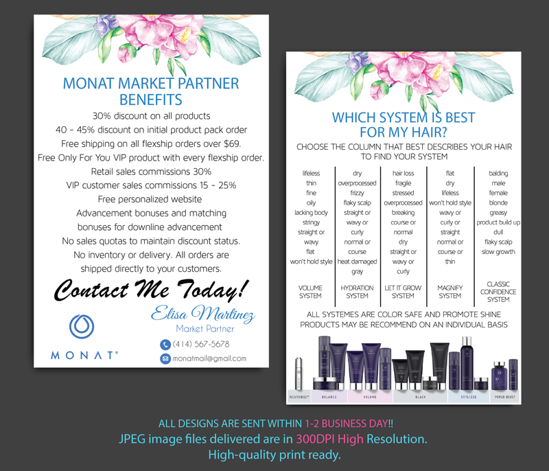 Buy Monat Market Partner Benefits, Monat Vip Program Card, Purple