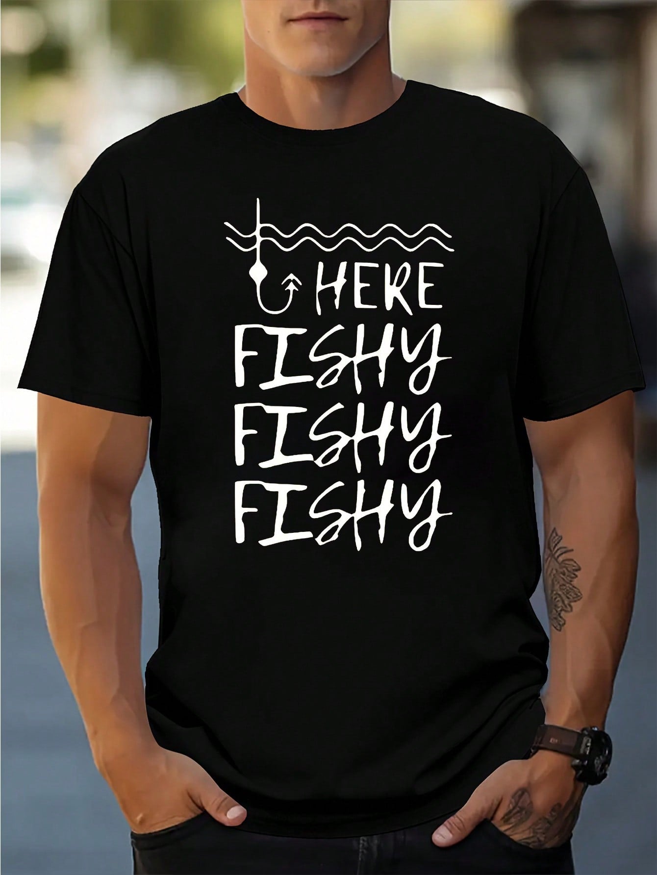 Unleash your wild side with our Men's Casual Letter Print Short Sleeve T-Shirt! This quirky tee features a fun and playful design, perfect for those who don't take themselves too seriously. Made with comfortable and breathable fabric, it's the perfect addition to your casual wardrobe. (Only available in men's sizes. No letters were harmed in the making of this shirt.)