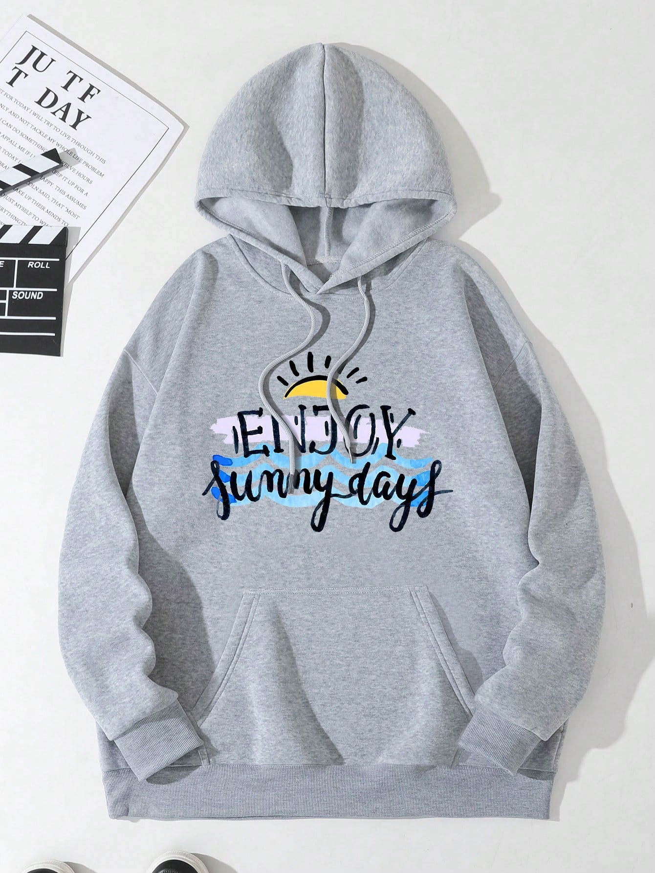 Stay cozy and stylish with our Men's Fleece Hoodie. Made with warm fleece material and featuring a bold letter print, this hoodie will keep you looking cool while keeping you warm. Perfect for casual days or outdoor adventures.