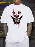 Show off your playful side with our Men's Joker Graphic Tee! This stylish round neck shirt will be sure to turn heads and add a fun flair to your wardrobe. Express your unique personality and showcase your humor with this must-have shirt.