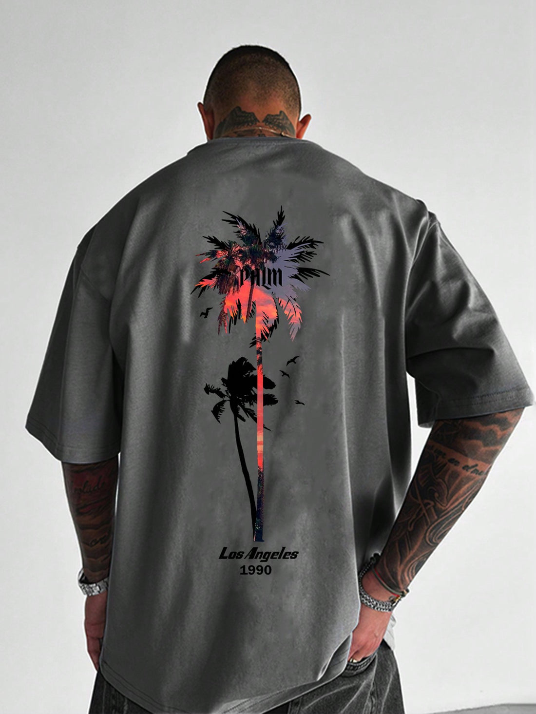Stay cool and stylish with our Men's Plus Size Casual Summer T-Shirt! The vibrant palm tree print adds a splash of tropical fun to your wardrobe, while the classic crew neck and short sleeves keep you comfortable during those sunny adventures. Perfect for beach days, backyard BBQs, or just chilling with friends!