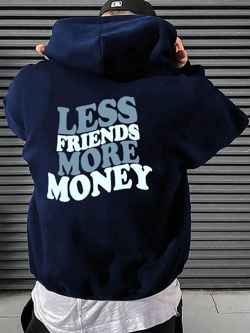 Stay warm and stylish with our Men's Statement Hoodie. The thermal lining provides extra insulation for cold weather, and the kangaroo pocket adds convenience and a touch of urban flair. This hoodie is perfect for any outdoor activities or casual days.