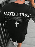 Introducing our Men's Summer Casual T-Shirt, featuring a cross-printed design, round neck, and short sleeves. Made for comfort and style, this t-shirt is perfect for a casual summer day out. Stay cool and trendy with our unique and modern design.
