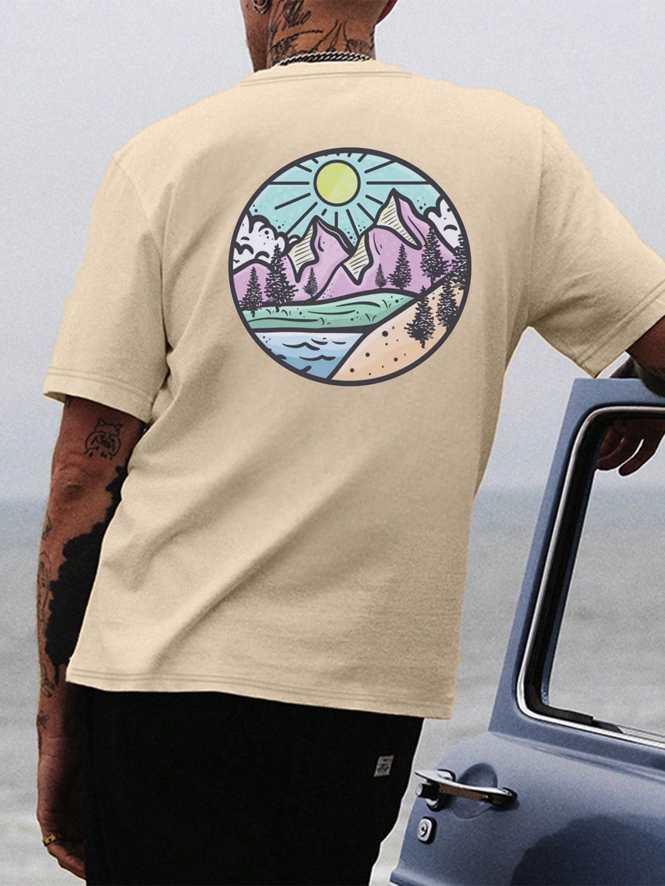 Add a pop of personality to your wardrobe with our Men's Unique Printed Casual T-Shirt. This stylish and comfortable shirt features fun and eye-catching prints, perfect for expressing your individuality. Stand out from the crowd in this must-have addition to your closet.