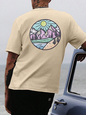 Add a pop of personality to your wardrobe with our Men's Unique Printed Casual T-Shirt. This stylish and comfortable shirt features fun and eye-catching prints, perfect for expressing your individuality. Stand out from the crowd in this must-have addition to your closet.