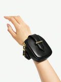 Mini zip wrist bag - view 1
