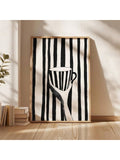 Brew up some style with this sleek black and white coffee cup print! Perfect for caffeine lovers and minimalist design enthusiasts alike, this modern monochrome artwork brings a dash of personality to your kitchen, café, or home office. Clean lines and contemporary aesthetics make it an instant conversation starter—because who doesn't appreciate a little coffee-inspired motivation on the wall? Whether you're a latte devotee or espresso enthusiast, this print celebrates your love of the perfect cup in timele