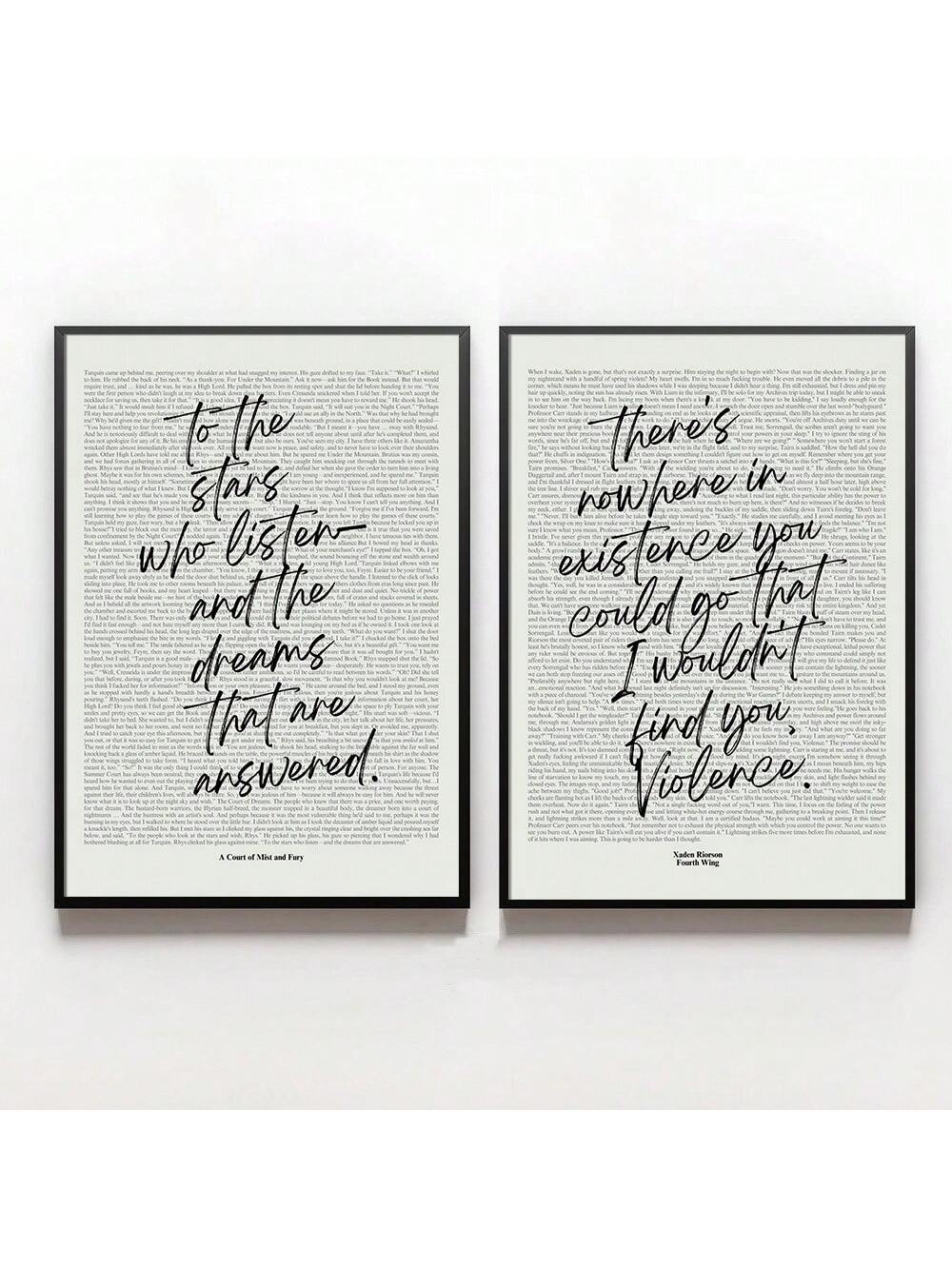 Add a spark of inspiration to any space with this Minimalist Book Quotes Wall Art Set. Perfect for book lovers and dorm rooms, each piece features clean, simple designs paired with motivational quotes to keep you turning pages and chasing dreams. Light, stylish, and ready to brighten your walls with literary charm and playful encouragement.