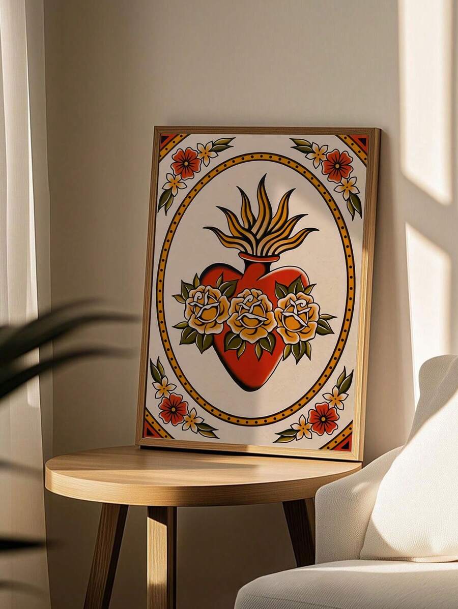 Bring a splash of sunset magic to any room with this Minimalist Red Sunset Poster. Its bold red hues and simple design add a quirky touch to your kitchen, living room, or bedroom, making every space feel a little warmer and a lot more fun. Perfect for those who love eclectic vibes with a dash of charm!