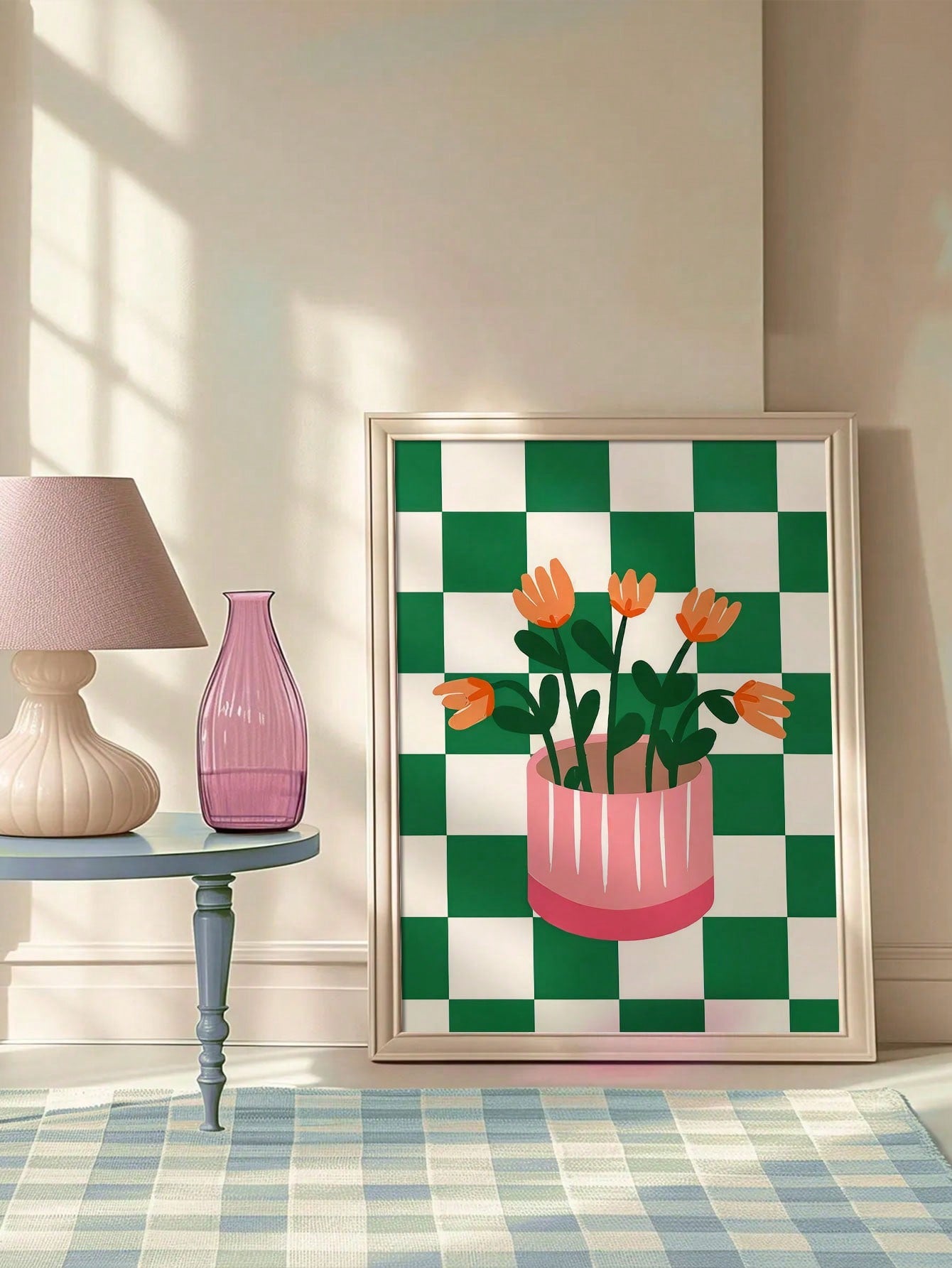 Elevate your space with our Minimalist Tulip Canvas Print! This unframed poster brings a pop of modern flair without the fuss. Perfect for that empty wall that's been giving you side-eye. Slip it into your favorite frame and—voilà—instant style points for your home. Who knew decorating could be this easy-peasy?