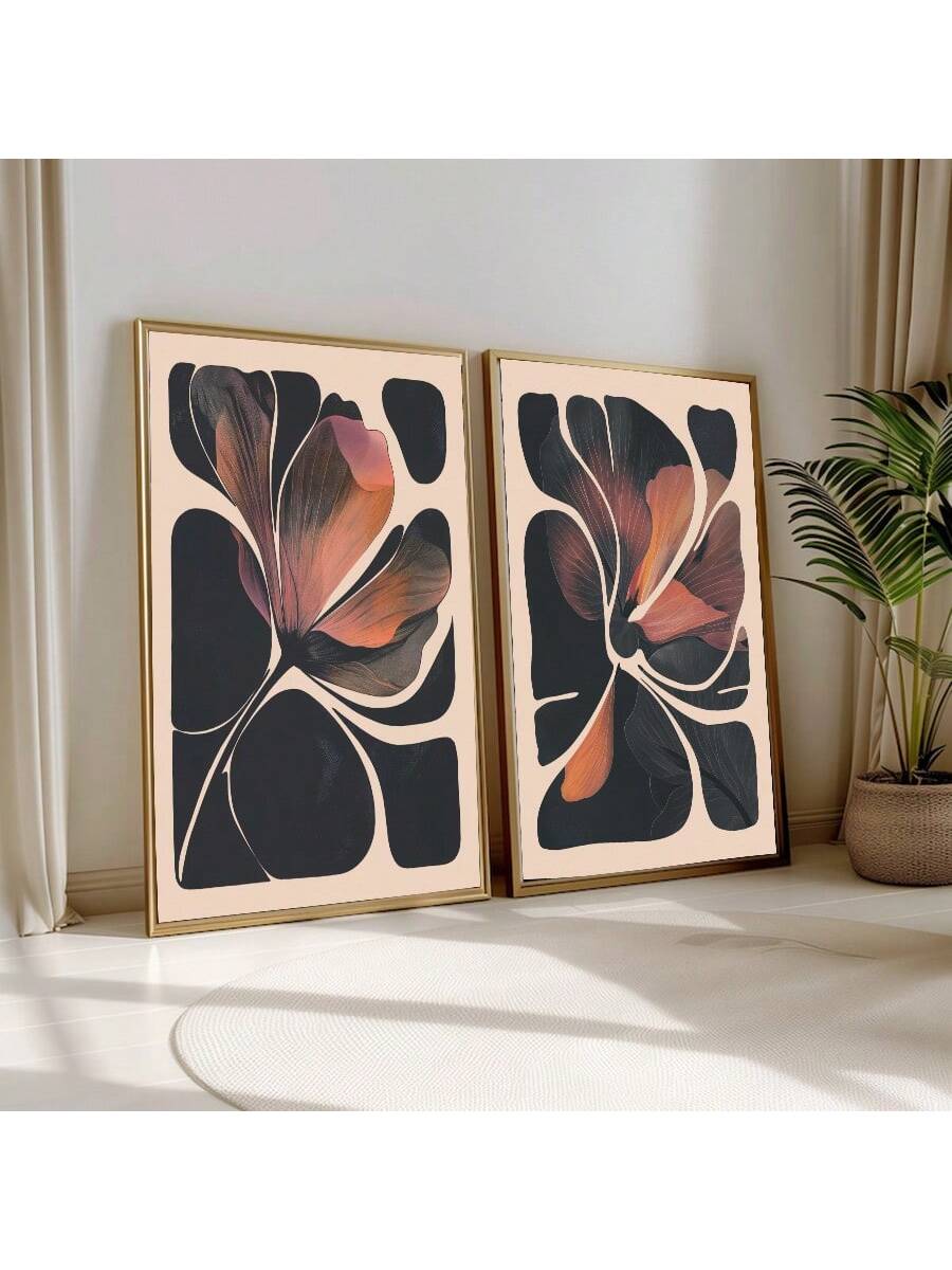 Bring a splash of nature’s whimsy into your space with these Modern Abstract Botanical Canvas Prints. Featuring playful floral designs in vibrant colors, these unframed artworks add a fresh, stylish vibe to any room. Perfect for those who love a touch of creativity and charm in their home decor.