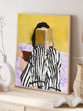 Spruce up your space with our Modern Abstract Cartoon Canvas Art Triptych! Featuring creative striped figures, this wall decor adds a playful touch to any home or office. Transform your walls into a conversation starter and let your personality shine through.