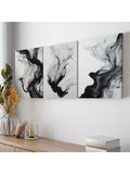 Add a splash of creativity to any space with this Modern Abstract Ink Flow Triptych Canvas Wall Art Set. These stylish frameless posters bring a dynamic flow of ink-inspired patterns that dance across three canvases, transforming your home or office into a lively gallery. Perfect for those who love a fresh, artsy vibe without the fuss of frames, this set invites imagination and sparks conversation wherever it hangs.