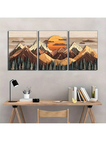 Add a splash of adventure and whimsy to any room with these Modern Abstract Mountain Landscape Canvas Art Prints. Their bold shapes and playful colors bring a fresh, imaginative vibe to your home or office, sparking creativity and elevating your space with nature-inspired charm. Perfect for those who love a quirky twist on the great outdoors!