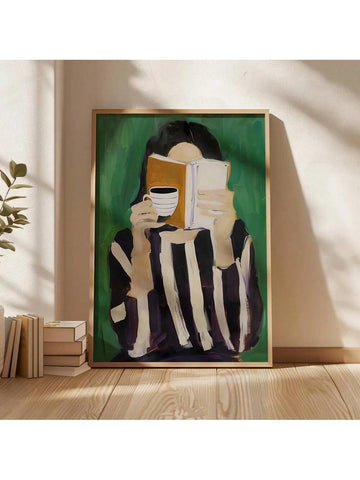 Brighten up your space with this playful Modern Green Striped Woman Wall Art. Featuring bold green stripes and a chic female silhouette, this canvas print adds a fun splash of color and style to any room. It’s the perfect way to showcase your vibrant personality and love for unique, eye-catching décor.