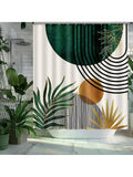 Add a splash of retro charm to your bathroom with this Modern Mid-Century Boho Shower Curtain. Crafted to keep water where it belongs, its waterproof design ensures a dry, stylish space. Complete with 12 sturdy hooks, it’s easy to hang and ready to brighten your daily routine with playful, timeless vibes.