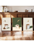 Add a splash of fun and flair to your space with this Modern Minimalist Coffee Diver Art Print Set. Featuring bold geometric shapes and a sleek design, these prints bring a playful yet sophisticated vibe to any room. Perfect for coffee lovers and art enthusiasts alike, they effortlessly brighten your walls while keeping your decor stylish and fresh.