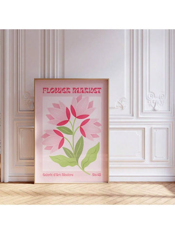 Add a touch of whimsy to any room with this Modern Scandinavian Flower Market Canvas Print. Perfect for kitchens and living rooms, this quirky wall art showcases a unique blend of Scandinavian design and floral motifs. Bring the beauty and charm of a flower market into your home!