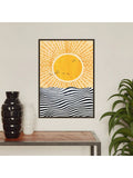 Brighten your space with the Modern Sunshine and Waves Canvas Art! This wall hanging brings a playful splash of bohemian charm, blending sunny vibes and gentle waves to create a cheerful atmosphere. Perfect for adding a touch of warmth and whimsy to any room, it’s an easy way to refresh your home decor with a fun, artistic flair.