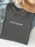 Join the Cool Moms Club with this Mom Life Vibes t-shirt! Perfect for celebrating Mother's Day in style, this shirt is a must-have for any mom. Show off your laid-back, playful side with this quirky and fun design. Don't miss out, grab yours today!
