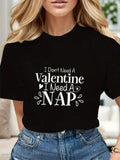 Unleash your love for naps with our Nap Over Romance Graphic Tee! Made with quality material, this tee proudly declares 