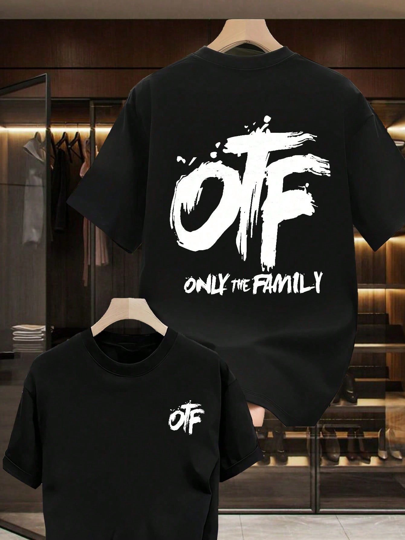 Step up your style game with the Only The Family Men's Graphic T-Shirt! Made from 100% soft cotton, this unisex tee offers all-day comfort for any casual adventure. Its bold design makes it an awesome gift choice for friends and family who love standout wear. Whether you're out with the crew or just chilling solo, this shirt keeps things cool and cozy with a playful edge.