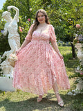 Flaunt your feminine side in this sweet pale pink dress! With a square neck and delicate lace trim, you'll stand out in any party. The puff sleeves add a touch of playful charm to this mini dress. Don't be afraid to show off your fun and flirty side!