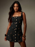 Step into sunshine with this playful Palm Tree Embroidered Linen Mini Dress. Lightweight and breezy, it’s perfect for summer beach days or tropical getaways. The delicate palm tree embroidery adds a touch of fun and charm, while the linen fabric keeps you cool and comfortable. Effortless style meets vacation-ready vibes in this sundress made for endless sunny adventures.