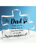 Surprise Dad with a unique gift - our Personalized Acrylic Square Puzzle! A perfect present for any occasion, this puzzle can be customized just for him. Give a gift that's both fun and sentimental. Order now!