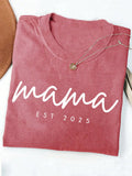 Celebrate moms everywhere with our personalized Mama Est. Year Shirt! A perfect gift for Mother's Day or birthdays, this shirt is a fun and unique way to show love and appreciation. Personalize it with the year mom became a mama for an extra special touch. (Note: Dad joke warning: This shirt will make her feel like a total 