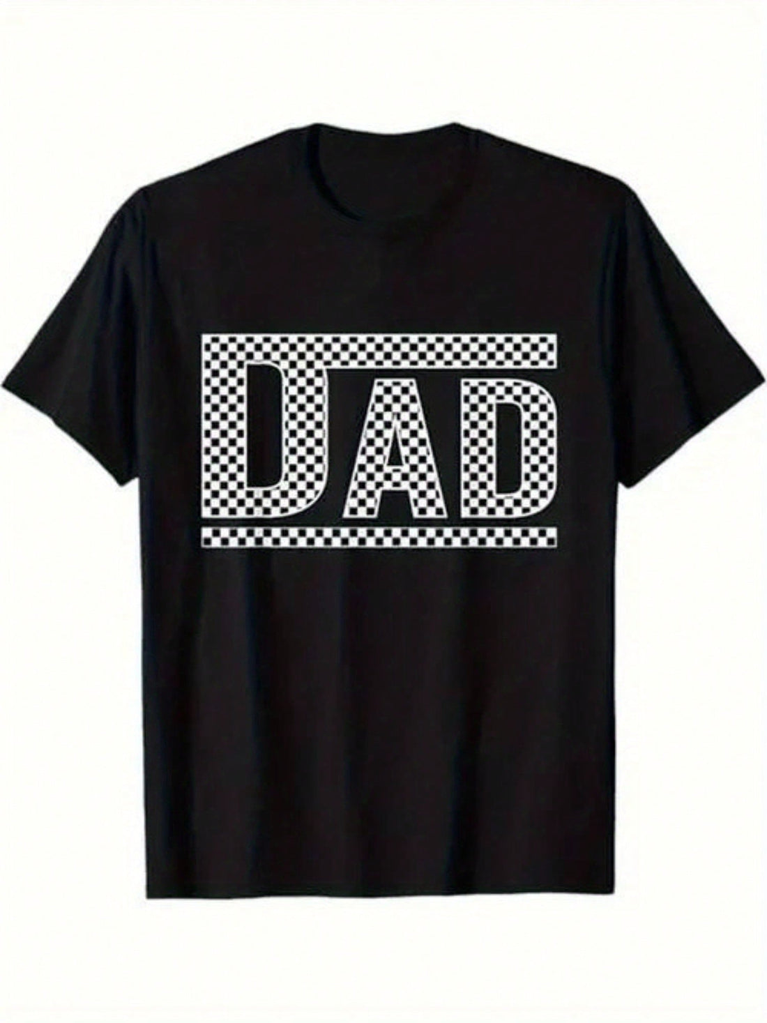 Show your dad some love on Father's Day with this Plaid Pattern Funny Dad T-Shirt! Featuring a classic black and white plaid pattern, this shirt is the perfect gift for any dad who loves a good laugh. It's comfortable and stylish, making it the perfect addition to any dad's wardrobe. Don't miss out on the chance to make your dad smile with this unique and playful t-shirt.