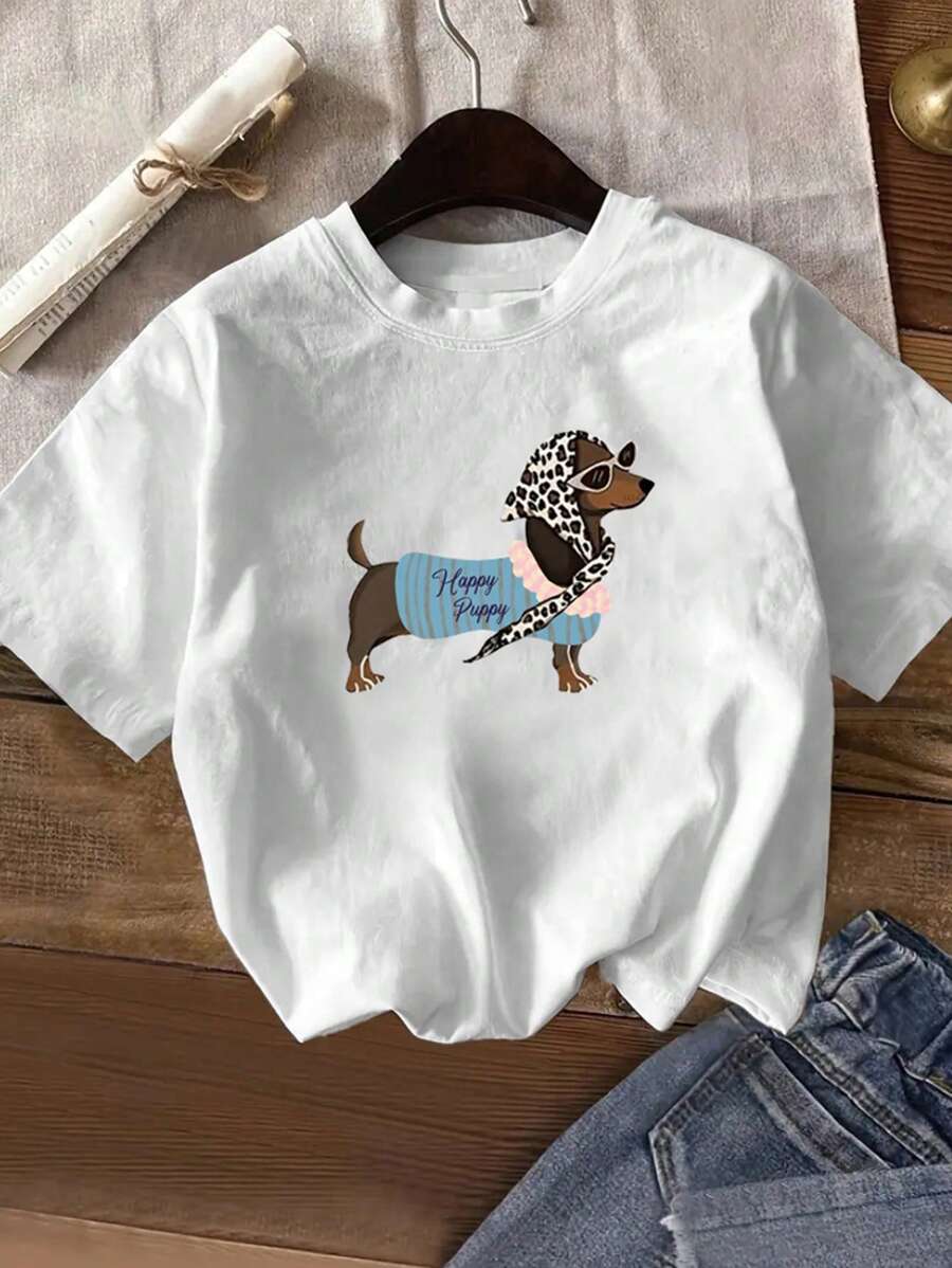 Celebrate your love for dogs with the Playful Paws summer tee! This loose-fit t-shirt keeps you cool and comfy while showing off a funny dog print that’s sure to fetch smiles everywhere. Perfect for sunny days, walks in the park, or casual hangouts with fellow pet lovers, it’s your new go-to shirt for playful vibes and tail-wagging fun.