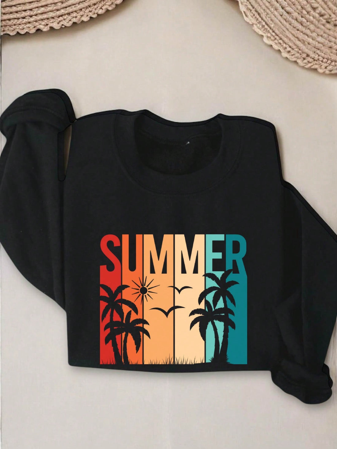 Embrace sunny vibes with this playful retro summer sweatshirt designed just for women! Its lightweight, cozy fabric makes it the perfect companion for beach trips, keeping you comfy as you soak up the sun or enjoy a cool evening breeze. Brighten your summer wardrobe with a fun, nostalgic touch that’s as lively as your adventures.