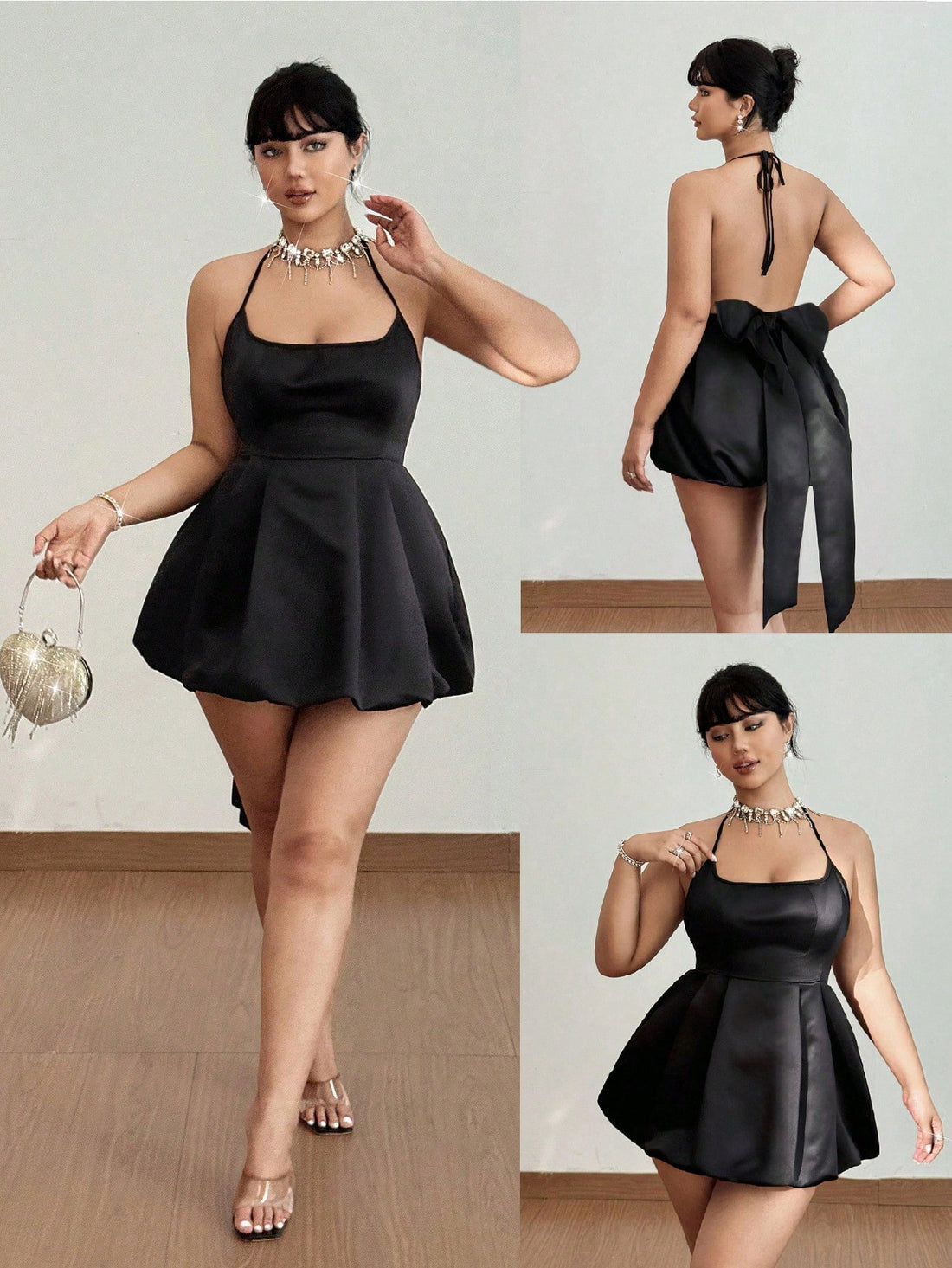 Celebrate summer style with this Plus Size Elegant Backless Lantern Dress. Its playful bowknot straps add a flirty touch, while the backless design keeps things breezy and bold. Perfect for parties, this dress combines comfort and charm, making every step a confident statement. Embrace warm nights with effortless elegance and a dash of fun.