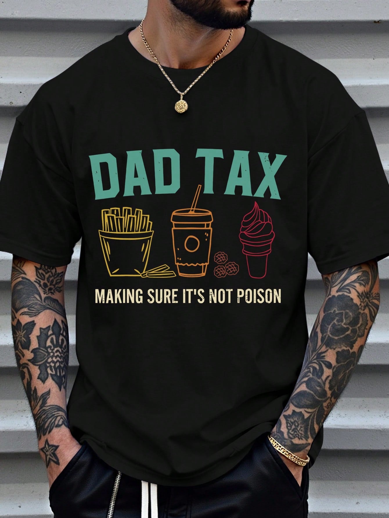 Express your humor with our Plus Size Men's Casual Funny Slogan Print T-Shirt. This loose-fit tee combines comfort and personality with its roomy design and round neck. Perfect for casual outings or lounging at home, the short sleeves and witty slogans make this shirt a conversation starter wherever you go. Your wardrobe just got funnier!