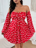 Celebrate the day of love in style with our Plus Size Valentine's Day Midi Dress! Featuring a charming heart print and playful ruffle hem, this dress is sure to make you stand out. With its comfortable fit and flattering silhouette, you'll feel confident and beautiful all day long. Show off your love for fashion and fun with this must-have dress.