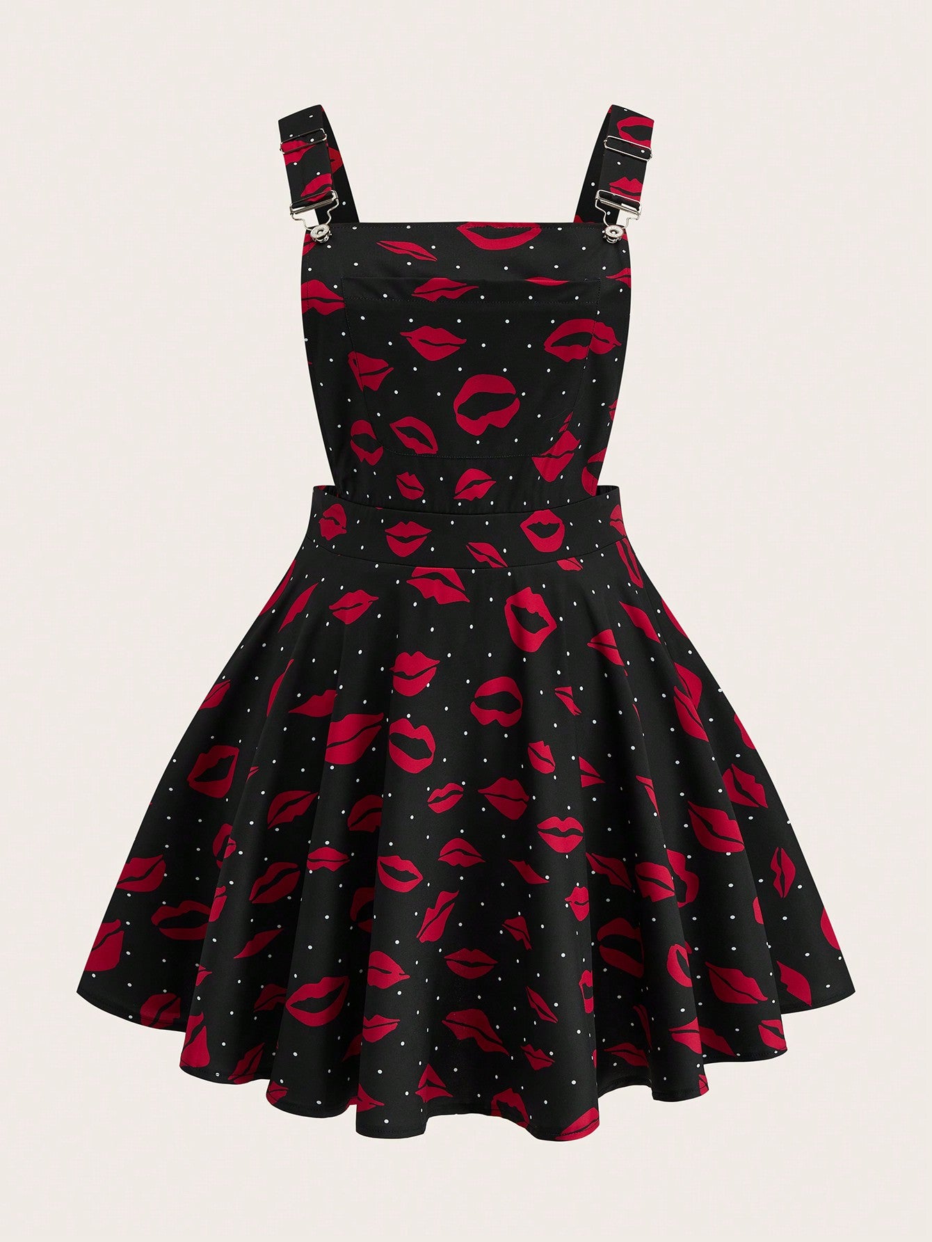 ladies christmas print dress Plus Size Women's Christmas Tree Print Jumper Dress