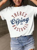 Celebrate summer with a playful twist in this Plus Size Women's Slogan T-Shirt featuring the cheeky 