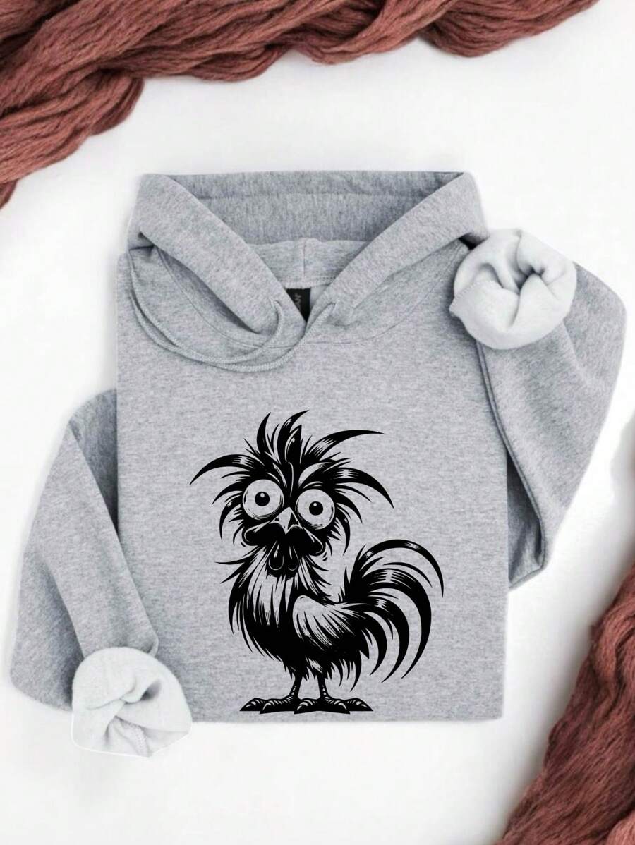 Show off your love for chickens with this quirky hoodie that’s as fun as it is cozy. Featuring playful farm animal humor, it’s the perfect gift for chicken enthusiasts who enjoy a good laugh. Stay warm and stylish while celebrating your favorite feathered friends!