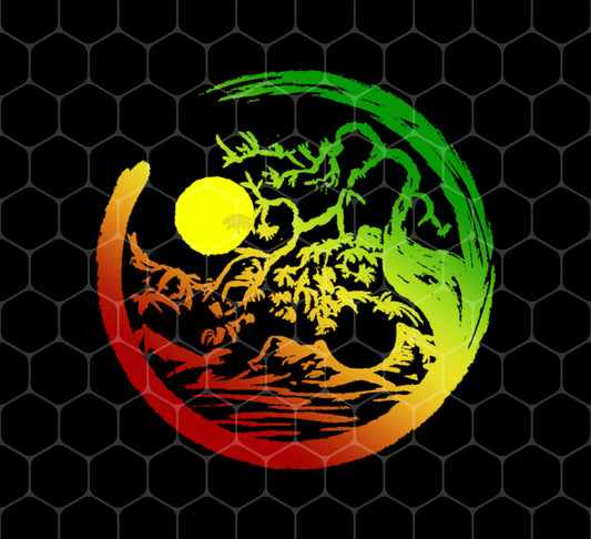 Raggae Africa, Music Ying Yang, Peace Roots, Japanese Roots, Png For Shirts, Png Sublimation