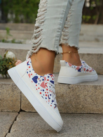 Introducing our Red Flag Lightweight Canvas Sneakers, the perfect combination of comfort and style for your daily wear. Crafted with lightweight canvas, these sneakers provide long-lasting comfort while still being stylish. A must-have for those on-the-go, making a statement in style has never been easier.