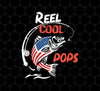 Reel Cool Pops, Love To Go Fishing, Love Fish, American Fish Gift, Png Sublimation, Digital File