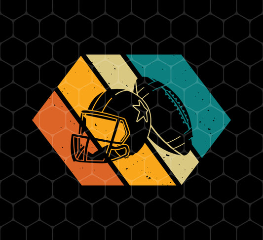 Retro American Football, Love Football, Best Of American Football, Png Printable, Digital File