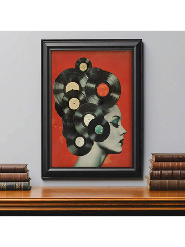 Bring a splash of vintage groove to your space with this Retro 1950s Vinyl Record Canvas Print. Perfect for music lovers, it captures the iconic charm of the 50s with stylish Art Deco flair. Whether hanging in your living room, studio, or music nook, this print adds a playful nod to vinyl’s golden era, sparking nostalgia and good vibes all around.