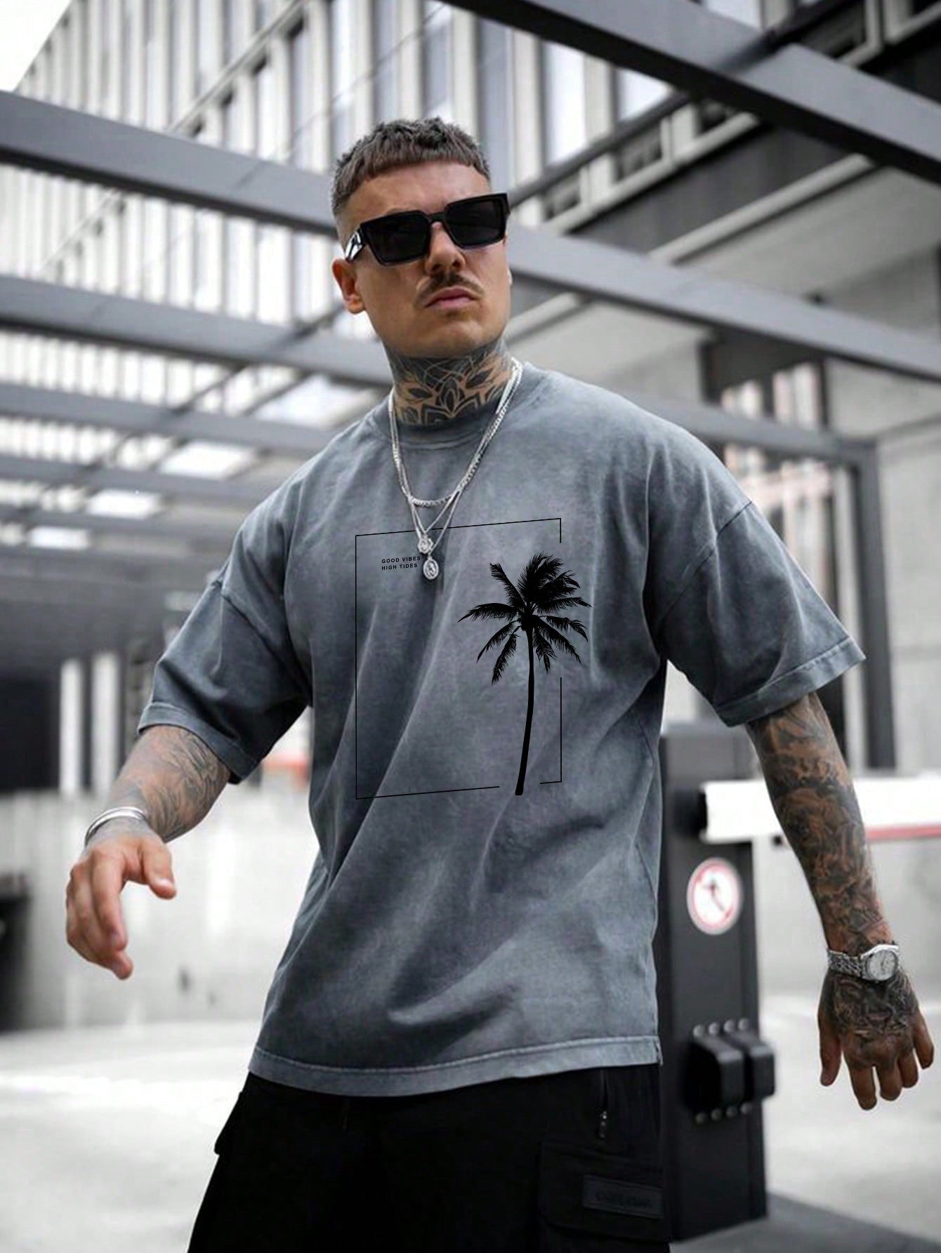 Get ready to embrace your inner American with our Retro American Vibes printed tee! This men's casual short sleeve shirt features a unique and playful design that will add a fun touch to your wardrobe. Embrace the nostalgia and show off your style with this must-have tee!